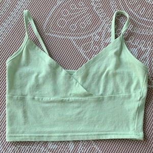 Lime/Sage green top